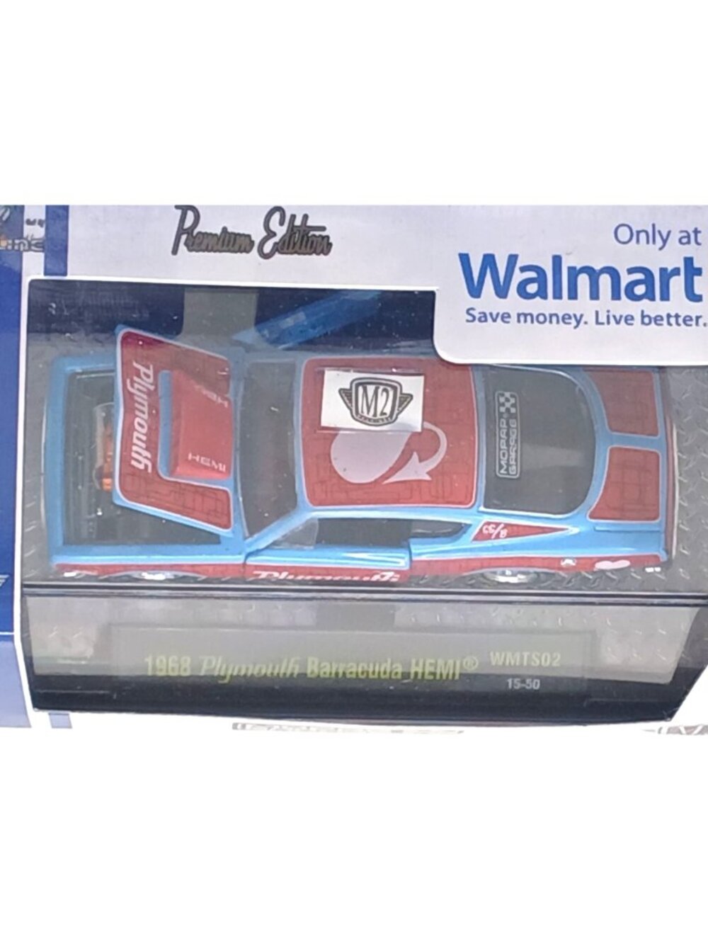 1968 Plymouth Barracuda HEMI DieCast Model Car M2 Machines Mopar Garage  New D32 - Picture 3 of 8
